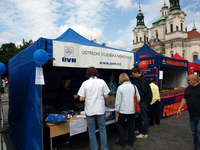 Festival ošetřovatelství na Staroměstském náměstí