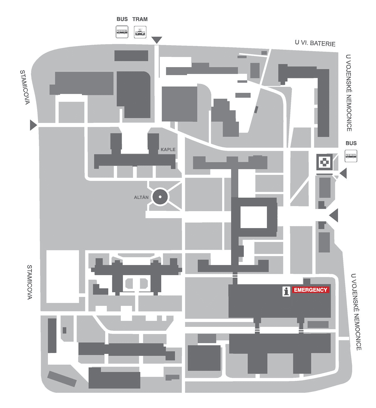 Mapa přístupnosti budov a parkovacích míst pro držitele průkazu ZTP a ZTP/P