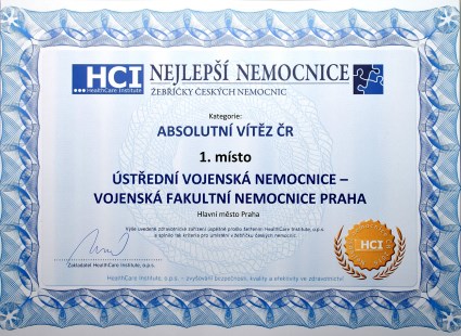 HCI - nejlepší nemocnice 2016