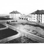 1938 - pohled na areál nemocnice
