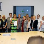 2014 Předání certifikátu HPH za kvalitní podporu a prevenci zdraví